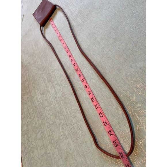 Crossbody 7 x 4” tan double compartment bag - Picture 14 of 15